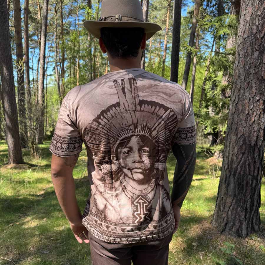 Tričko Indián Pataxó - Unisex - Obrázek 6