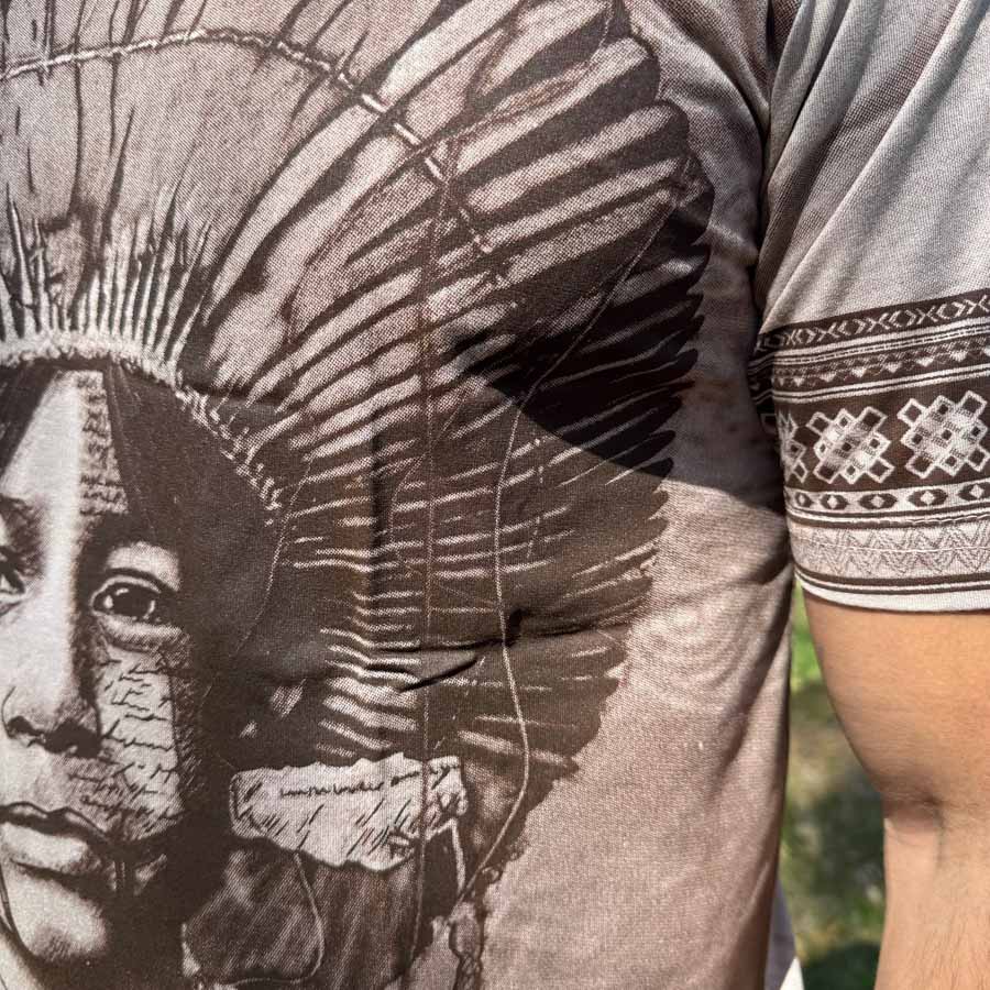 Tričko Indián Pataxó - Unisex - Obrázek 4