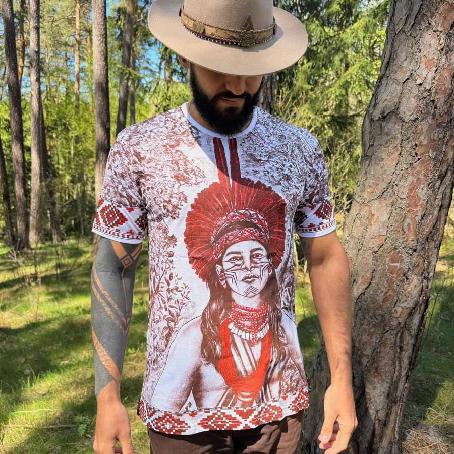 Tričko Indián Guarani - Unisex - Obrázek 6