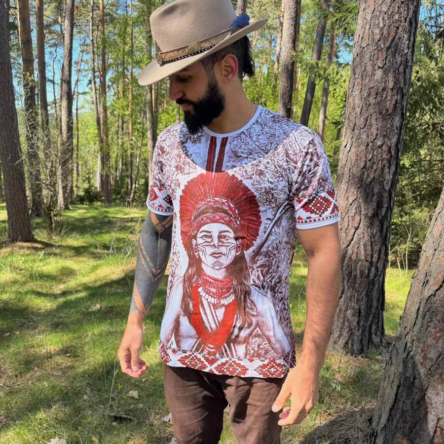 Tričko Indián Guarani - Unisex
