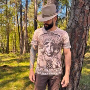 Tričko Indián Pataxó - Unisex
