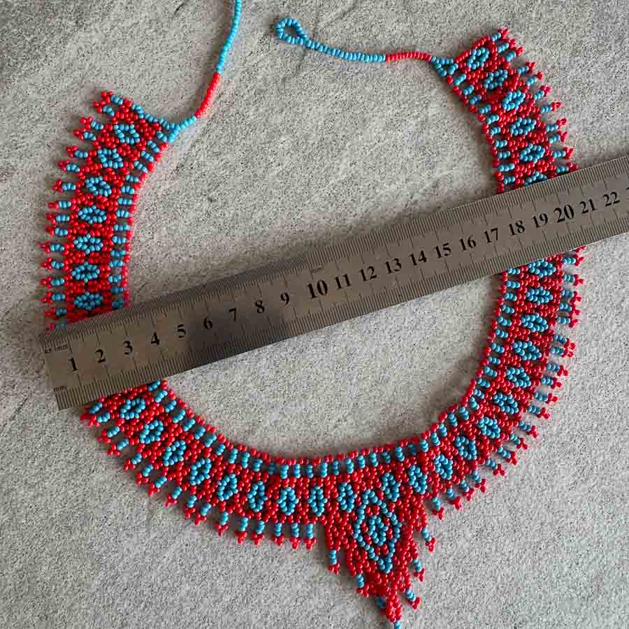 Iskuyá Yuxibu - Ceremoniální náhrdelník - Ceu - Obrázek 5