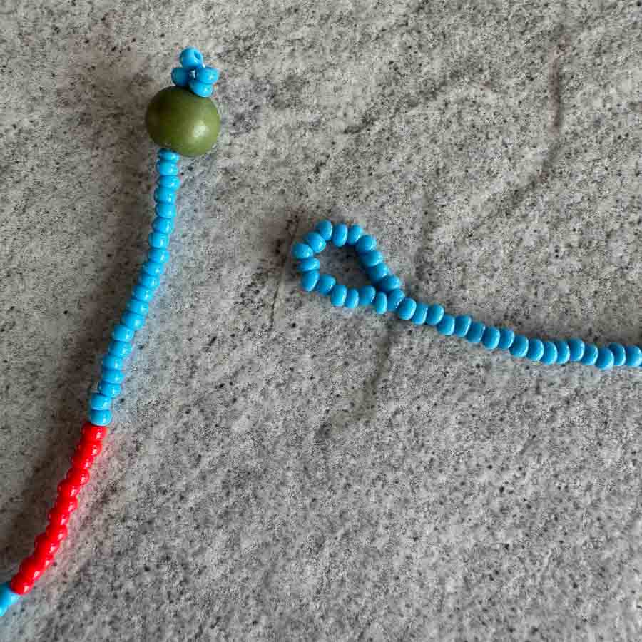 Iskuyá Yuxibu - Ceremoniální náhrdelník - Ceu - Obrázek 4