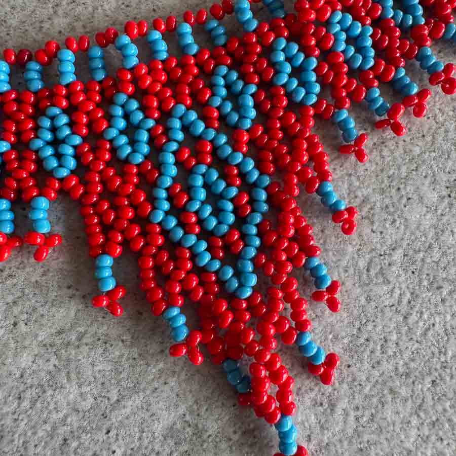 Iskuyá Yuxibu - Ceremoniální náhrdelník - Ceu - Obrázek 2