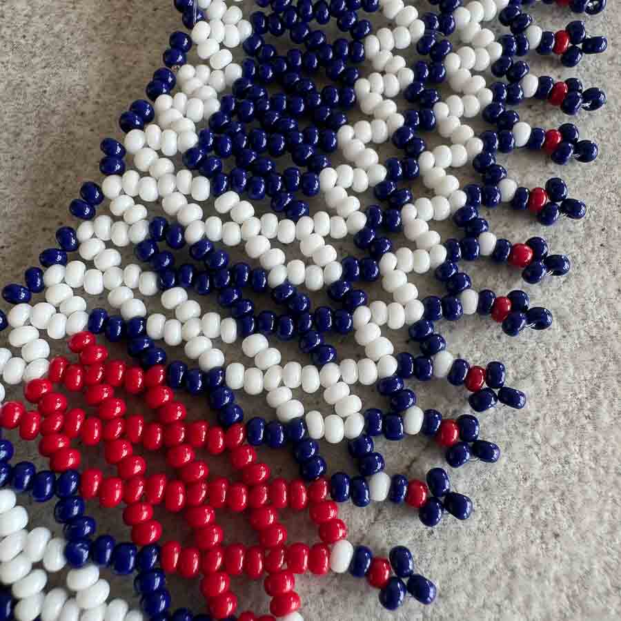 Iskuyá Yuxibu - Ceremoniální náhrdelník - Azul - Obrázek 2