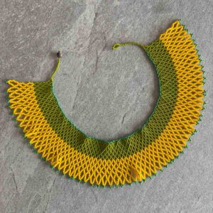 Iskuyá Yuxibu - Ceremoniální náhrdelník - Amarelo