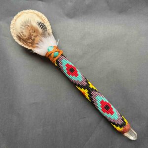 Maraca - chřestidlo Shipibo Visiones - Ouro