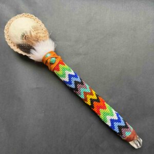 Maraca - chřestidlo Shipibo Visiones - Preto